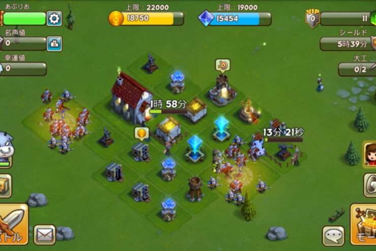 「ゴーゴーモーモー」は対戦がアツい、資源と金貨を集めて“強い村”を作るゲーム #Android
