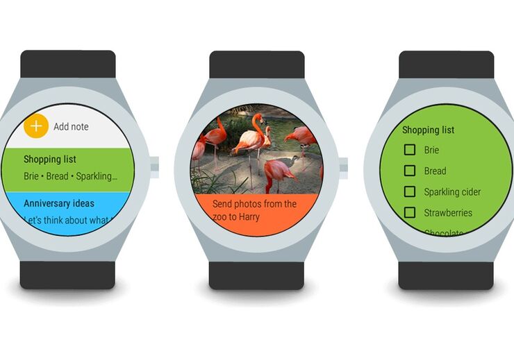 買い物メモもさっと確認、「Google Keep」がAndroid Wearデバイスで音声起動などに対応