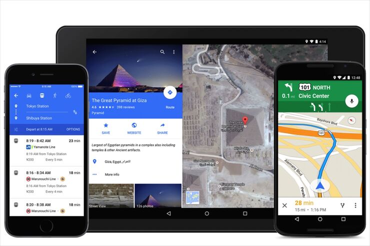 Googleマップが大幅刷新、Uberなど他アプリとの連携も強化
