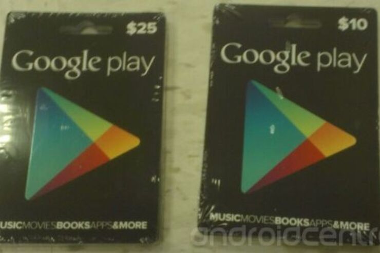 Google Playストアで使えるプリペイドカードが間もなく登場か、iTunes Cardのようにコンビニでも買える？