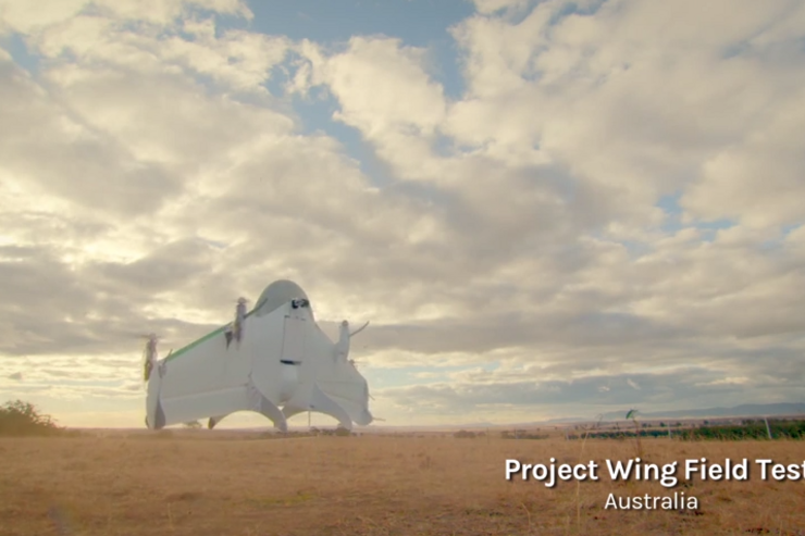 Google、ドローン配送システム「Project Wing」を発表