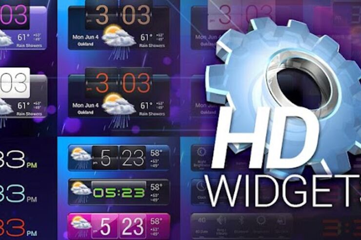 アプリ「HD Widgets」広域の天気予報がうれしい綺麗なウィジェット集 #Android