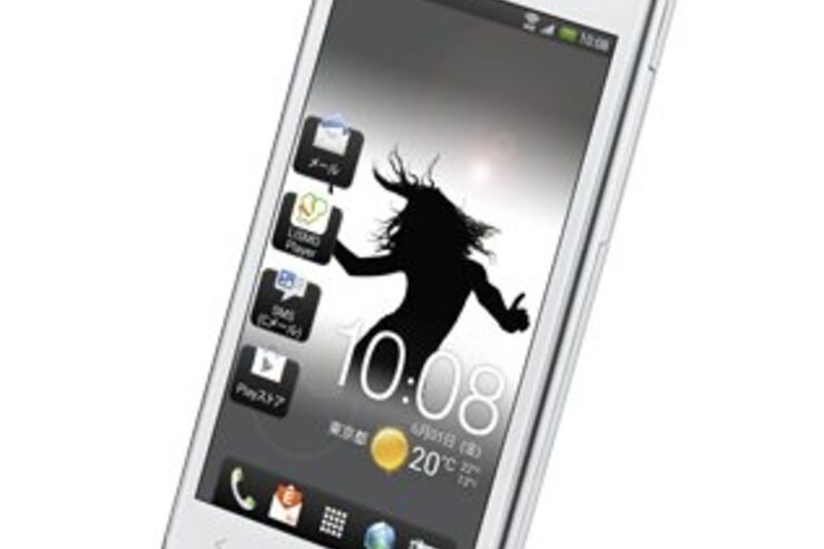 auが「htc J ISW13HT」を発表、WiMAX・おサイフケータイ・ワンセグ・赤外線通信に対応