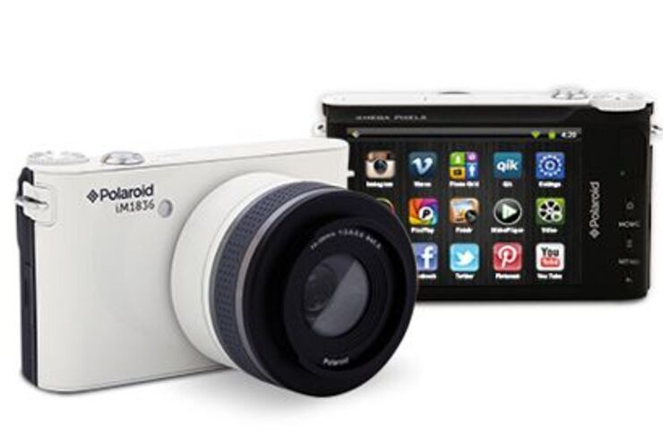 Polaroid、世界初のAndroid搭載レンズ交換式ミラーレスデジカメ「iM1836」を発表 #CES2013