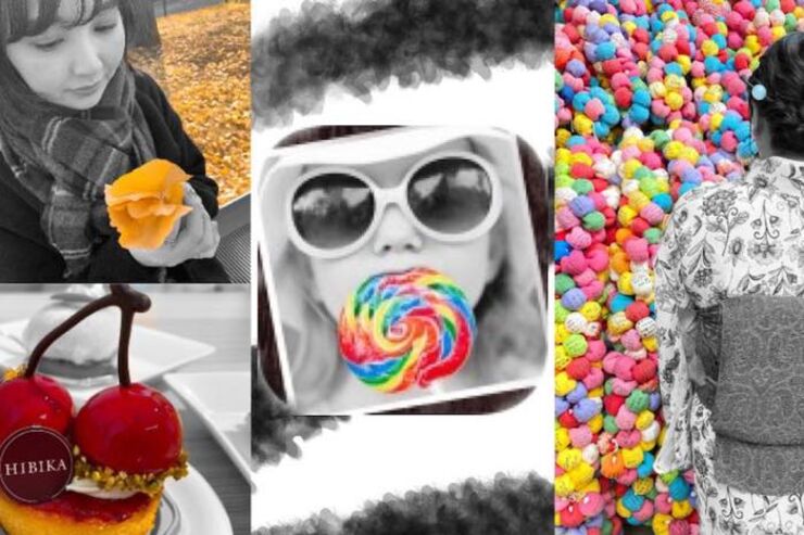 モノクロ／カラー加工でアート感をプラス、おしゃれインスタグラマーにおすすめ「Colorful」