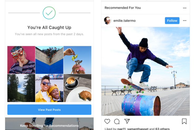 インスタグラム、フィードに「おすすめ投稿」の表示を導入へ