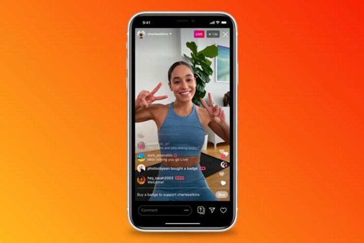 インスタライブで投げ銭機能「バッジ」が導入へ　クリエイター支援で