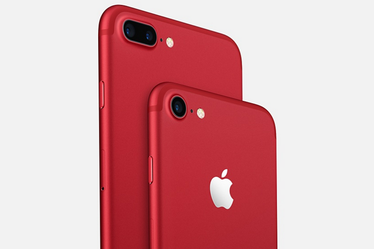 アップル、赤いiPhone 7シリーズ「(PRODUCT)RED Special Edition」を発表　3月25日より注文受付