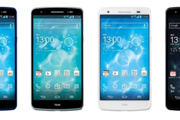 au、LGとの共同開発スマホ「isai LGL22」を11月23日より発売