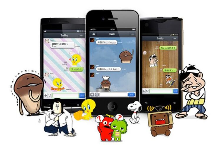 LINEに「スタンプショップ」が追加、「なめこ」や「スヌーピー」が利用可能に