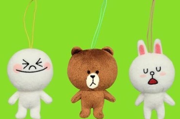 LINEのスタンプキャラが、クレーンゲームの景品に