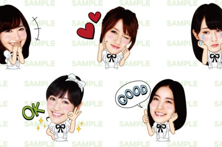 LINEが「AKB48グループ」の公式アカウントを開設、「AKB48 37thシングル選抜総選挙」とコラボでスタンプも販売