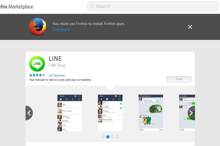 LINE、Firefox OS向けアプリを提供開始――端末にプリインストール