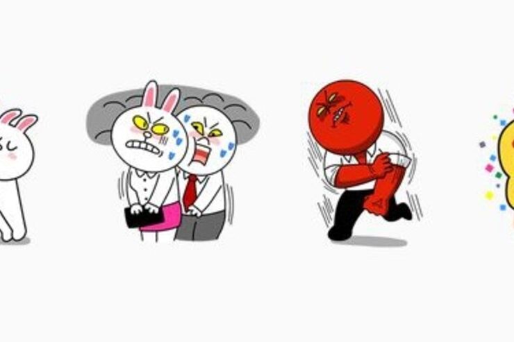 LINEで有料スタンプの期間限定無料プレゼント、アクセス集中で配布日時変更