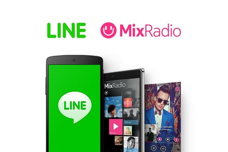 LINE、マイクロソフトからラジオ型音楽配信サービス「MixRadio」を買収