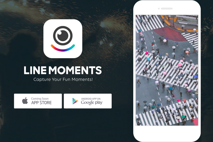 LINE、動画編集アプリ「LINE MOMENTS」をリリース　ループやスロー、リバース機能や多彩なフィルタなど搭載