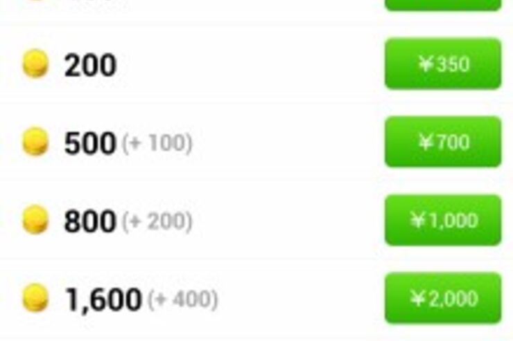 今後LINEでの有料コンテンツ購入に必須となったLINEコインとは