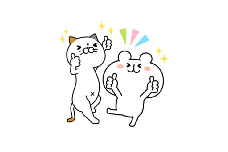 【LINE無料スタンプ】『タマ川 ヨシ子（猫）第14弾×ゆるくま』が登場、配布期間は5月28日まで