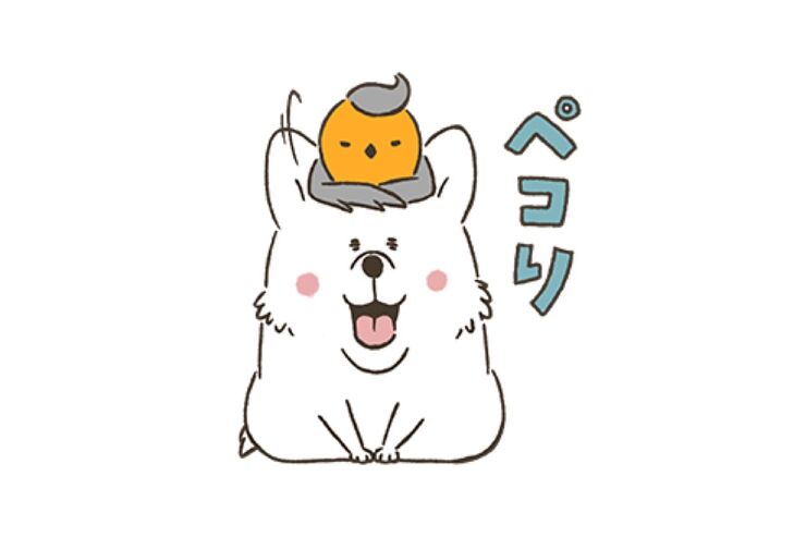 【LINE無料スタンプ】『コーギーとコマドリ』が登場、配布期間は5月28日まで
