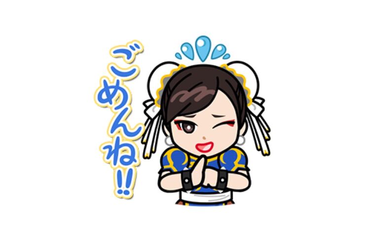 【LINE無料スタンプ】『レンジャー×ストリートファイター』が登場、配布期間は8月31日まで