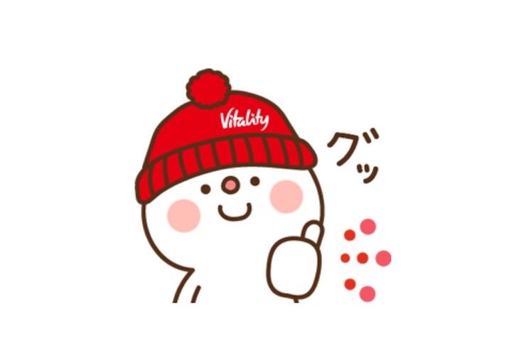 【LINE無料スタンプ】『住友生命 Vitality ×だいふく』が登場、配布期間は3月18日まで