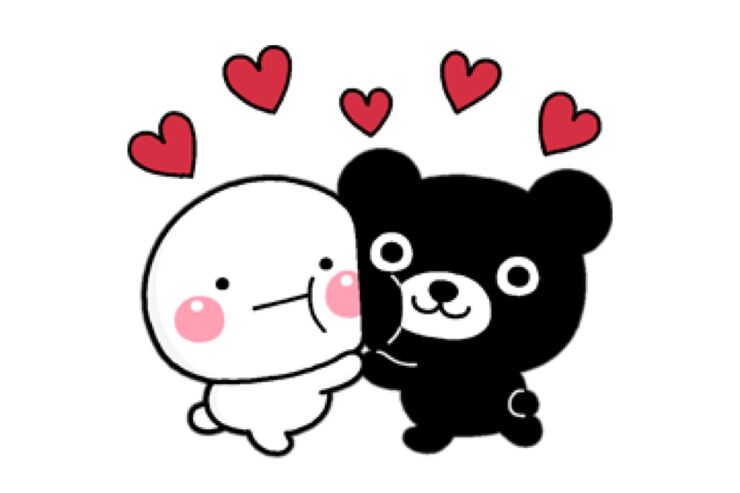 【LINE無料スタンプ】『しろまる×くろくまくん』が登場、配布期間は7月22日まで