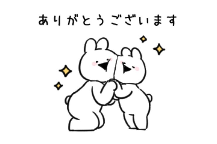 【LINE無料スタンプ】『すこぶる動くウサギ×TikTok』が登場、配布期間は9月15日まで