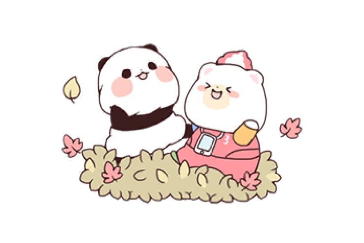 【LINE無料スタンプ】『★ゆるりんぱんだ　×　クマホン★』が登場、配布期間は11月18日まで