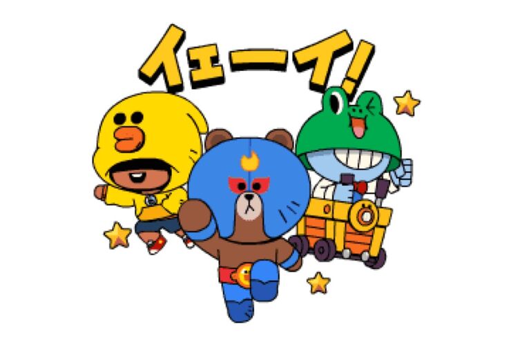【LINE無料スタンプ】『ブロスタ×LINE FRIENDS』が登場、配布期間は1月1日まで