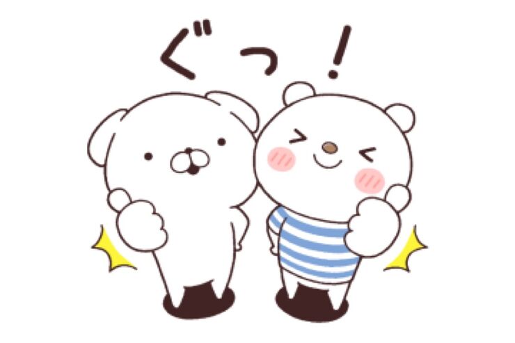 【LINE無料スタンプ】『いぬまっしぐら×ニトリのシロクマ』が登場、配布期間は3月9日まで