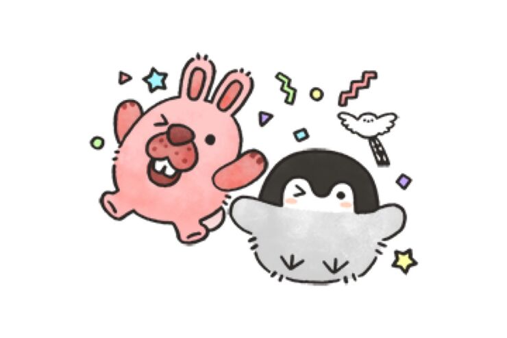 【LINE無料スタンプ】『ポコパンタウン×コウペンちゃん』が登場、配布期間は7月21日まで
