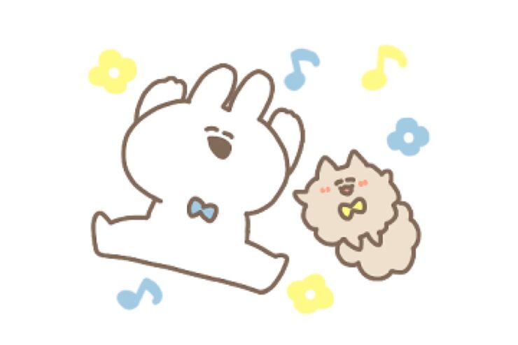 【LINE無料スタンプ】『口の悪いうさちゃん×ミュゼプラチナム』が登場、配布期間は1月18日まで