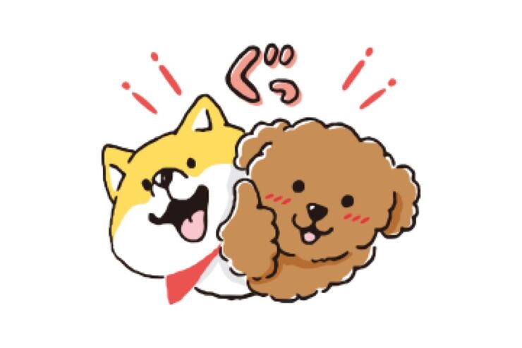 【LINE無料スタンプ】『しばんばん×ワンケルくん』が登場、配布期間は5月3日まで