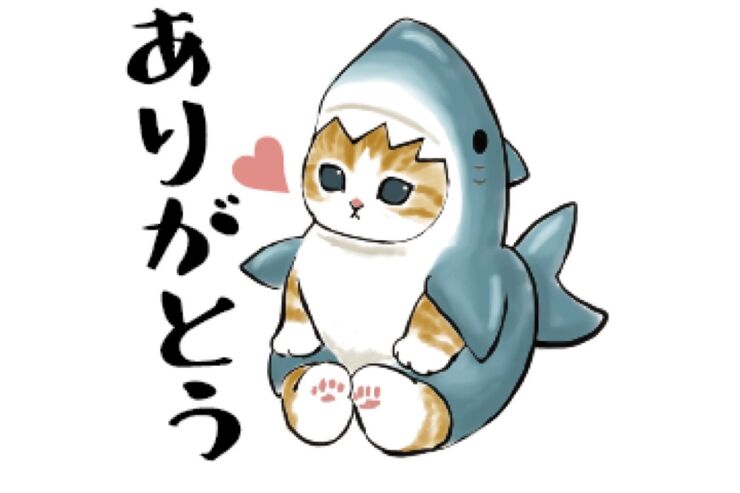 【LINE無料スタンプ】『サメにゃんと海の仲間たち』が登場、配布期間は6月10日まで