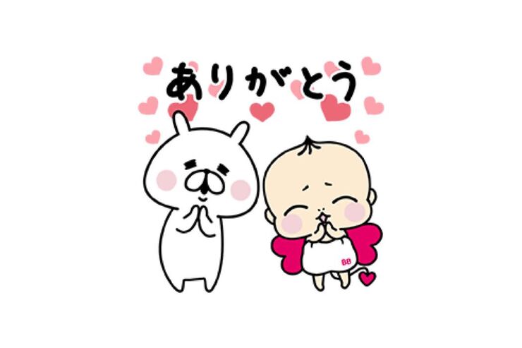 【LINE無料スタンプ】『ゆるうさぎ × チョコラ❤ベイベー』が登場、配布期間は6月12日まで