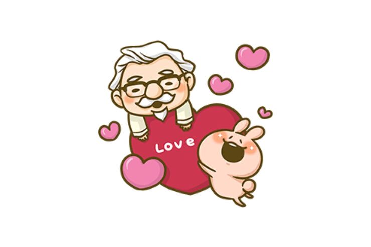 【LINE無料スタンプ】『カーネル×chackmoコラボスタンプ』が登場、配布期間は9月12日まで
