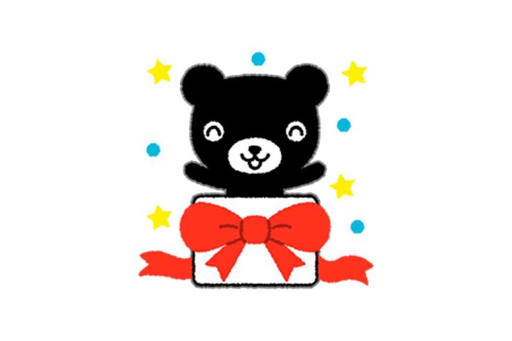 【LINE無料スタンプ】『くろくまくん』が登場、配布期間は7月24日まで