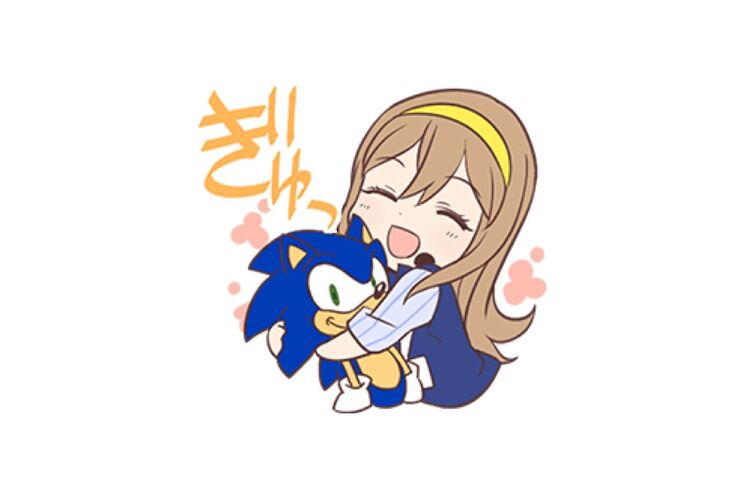 【LINE無料スタンプ】『ラブライブ！×SEGA　花丸＆ソニック』が登場、配布期間は10月2日まで
