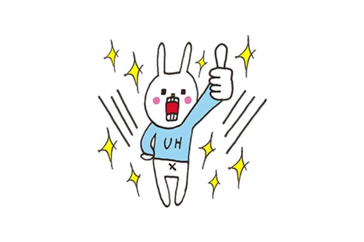 【LINE無料スタンプ】『ウサギのウー×ショップジャパン』が登場、配布期間は9月18日まで