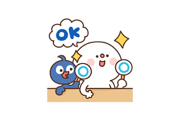 【LINE無料スタンプ】『だいふく×キューペイ　コラボスタンプ』が登場、配布期間は10月16日まで