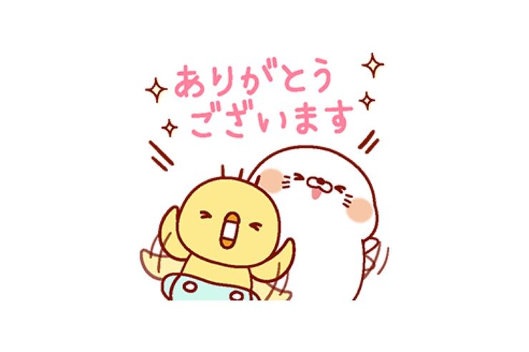 【LINE無料スタンプ】『毒舌あざらし×たまひよコラボスタンプ』が登場、配布期間は10月16日まで