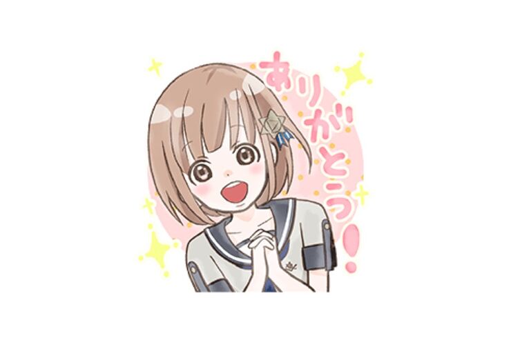 【LINE無料スタンプ】『流星イニシャライズ 〜1/5の恋人〜』が登場、配布期間は無期限