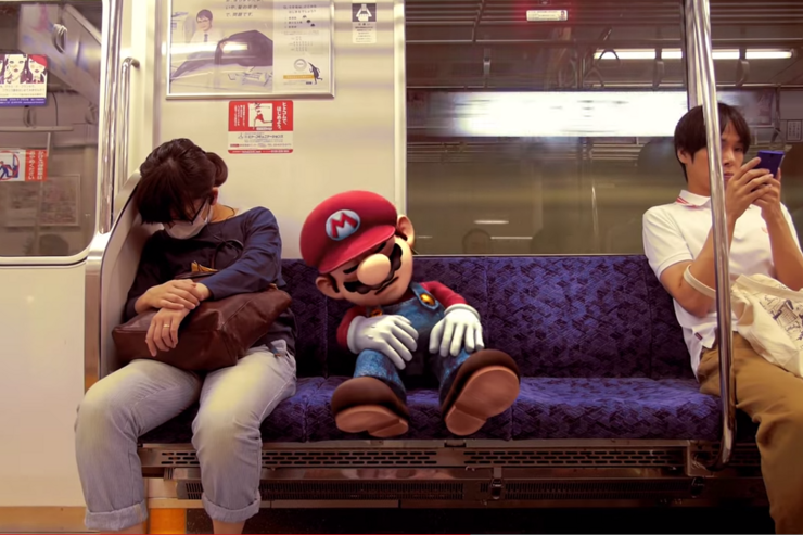 マリオが東京中をBダッシュ