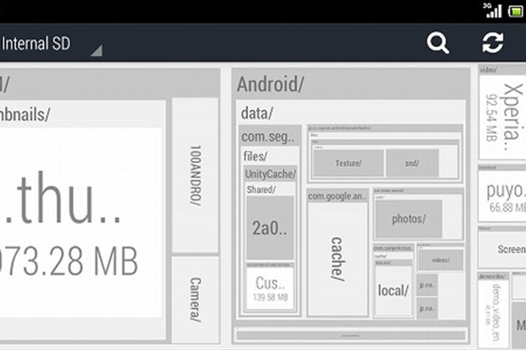 スマホ内の全フォルダ・ファイルを1画面マッピングする「Memory Map」―メモリの掃除に特化した新感覚ファイルマネージャ #Android