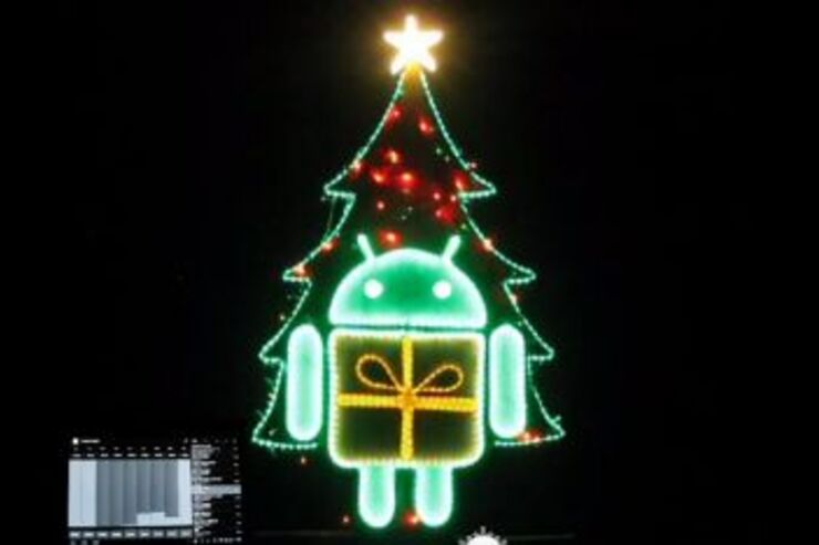 Google TUGからのクリスマスメッセージ ― Androidでイルミネーションを