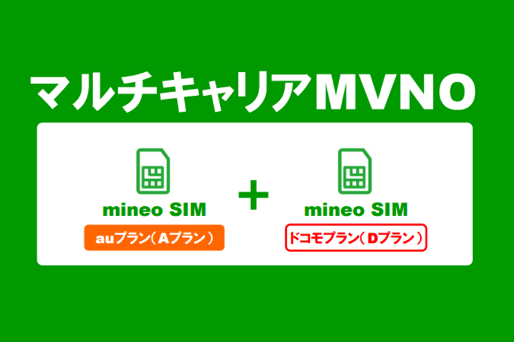 mineo、ドコモ回線の格安SIMを月700円から提供　au回線プランは値下げ