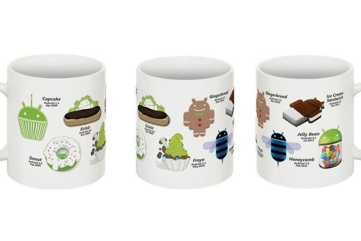 ありそうでなかったマグカップ「Android History」が限定発売
