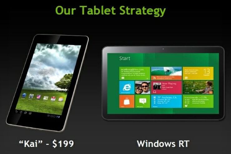 高性能AndroidタブレットがiPadの半額で――NVIDIAが199ドルプラットフォーム「Kai」を発表