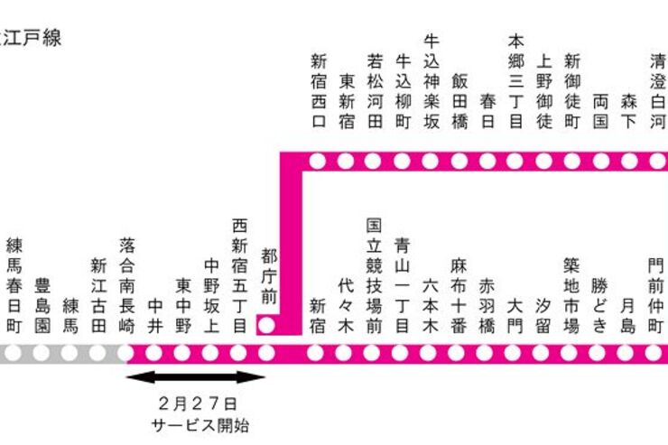 都営地下鉄で携帯電話利用可能エリア拡大、残るは大江戸線の一部区間のみに