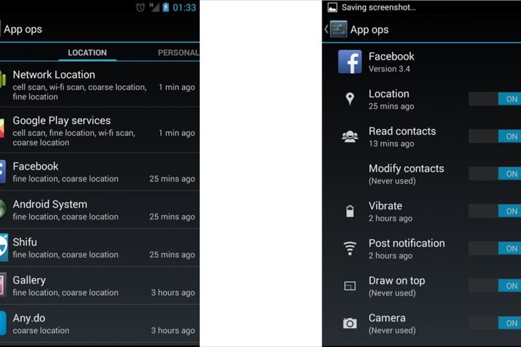 アプリごとに各パーミッションを許す/許さないを設定できるAndroid 4.3の隠し機能